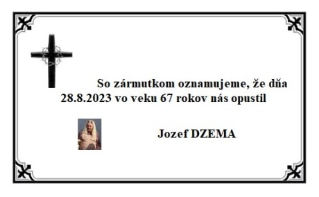 2023 Jozef Dzema